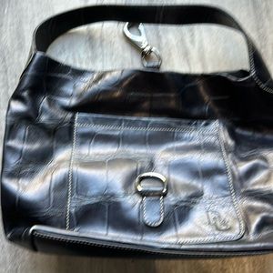 Dooney and Burke black shoulder bag